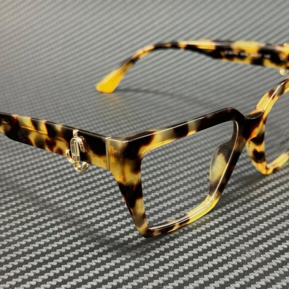 Womens Jimmy Choo Yellow Eyeglasses